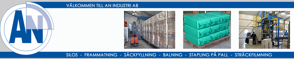 Balningsmaskiner balpressar AN INDUSTRI AB